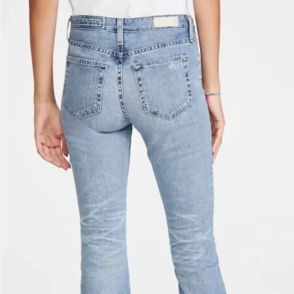 AG Jodi Crop Jeans Adriano Goldschmied high rise slim flare crop - Picture 5 of 10